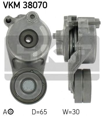 Натяжитель клинового ремня VKM38070 SKF
