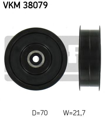 Ролик ремня приводного обводной (vkm38079) skf VKM 38079