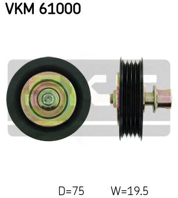 Ролик натяжителя приводного ремня VKM61000 SKF