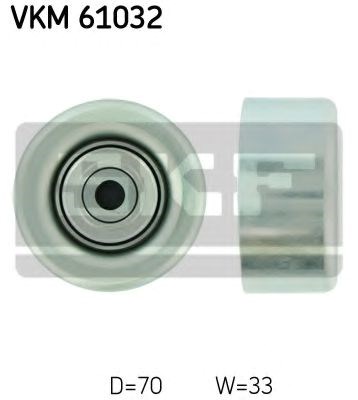 Vkm 61032 skf ролик модуля натягувача ременя VKM 61032