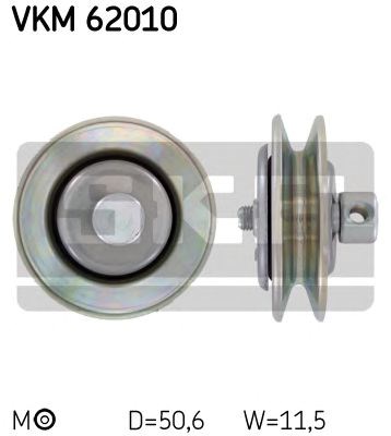 Ролик приводного ремня, паразитный VKM62010 SKF