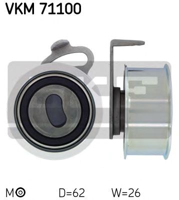 Ролик натягувача ременя (вир-во skf) VKM 71100