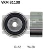 Паразитный ролик ГРМ VKM81100 SKF