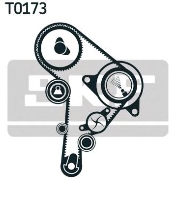 Комплект ремня ГРМ VKMA01244 SKF