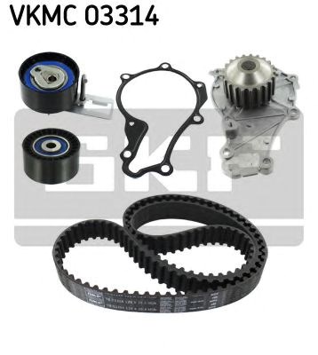 Ремень ГРМ, комплект VKMC03314 SKF