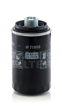 Фільтр масляний двигуна (вир-во mann) W 719/53