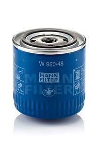 Фільтр масляний двигуна nissan pathfinder, navara 2.5 dci 05- (вир-во mann) W 920/48