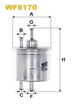 Фильтр топлива WF8170 WIX