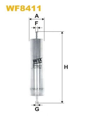 Фільтр паливний WF8411