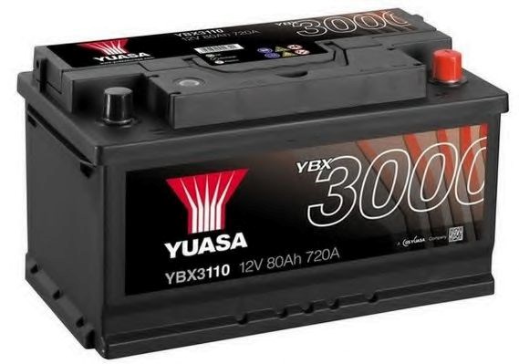 Yuasa 12v 80ah smf battery ybx3110 (0) YBX3110