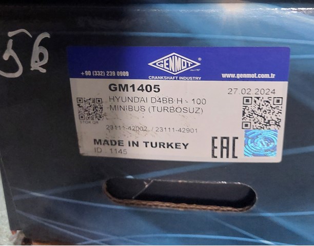 MITSUBISHI MD376961 Коленвал двигателя в наличии Тернополь