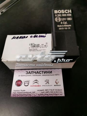 Реле свечей накала 0.281.003.039 fiat ducato, iveco daily citys, daily iv, daily line, daily tourys 0281003039