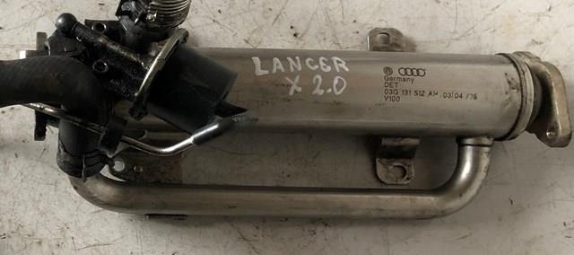 Радиатор системы EGR рециркуляции выхлопных газов 03G131512AH MITSUBISHI
