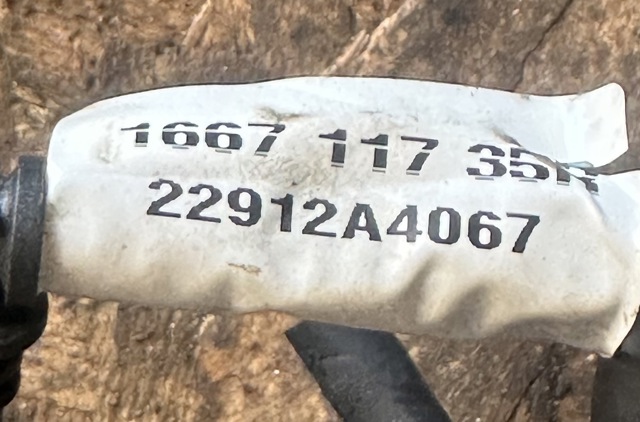 RENAULT 166711735R Трубка топливная, обратная от форсунок в наличии Днепр