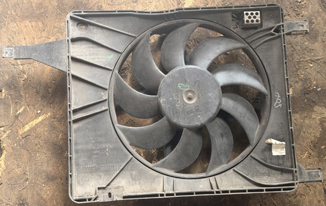NISSAN 21481JD21B Диффузор радиатора охлаждения, в сборе с мотором и крыльчаткой в наличии Павлоград