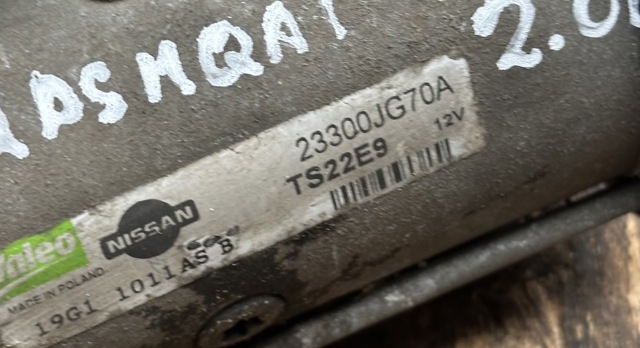 NISSAN 23300JG70A Стартер в наличии Черкассы