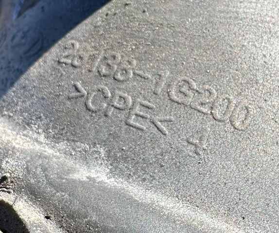 HYUNDAI 281381G200 Патрубок воздушный, выход воздушного фильтра в наличии Запорожье