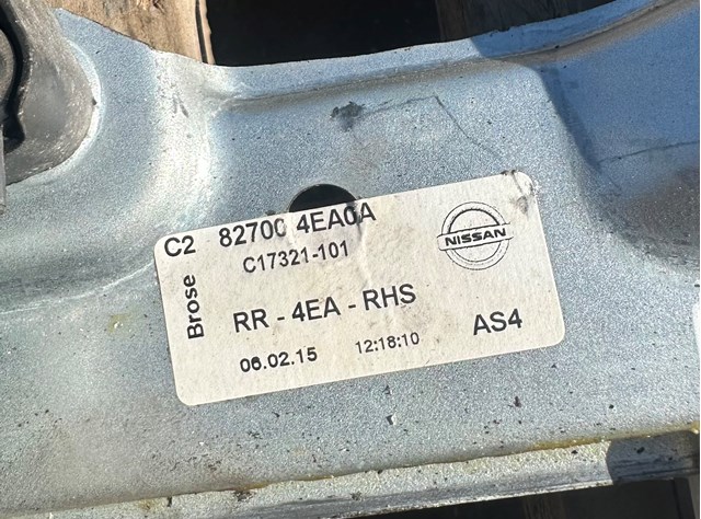 827004EA0A Механизм стеклоподъемника двери задней правой купить Днепр