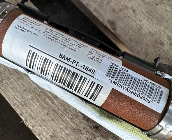 850202Y000 HYUNDAI Подушка безопасности (AIRBAG) шторка боковая правая купить в Черновцы