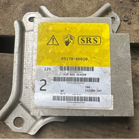 Модуль-процессор управления подушкой безопасности 891700H020 TOYOTA