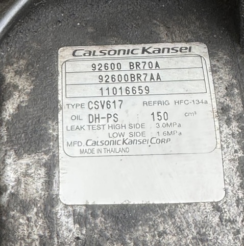 92600BR70A Компрессор кондиционера купить Черновцы
