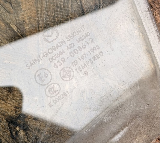 MAZDA BBP359511C Стекло двери передней левой в наличии Сумы