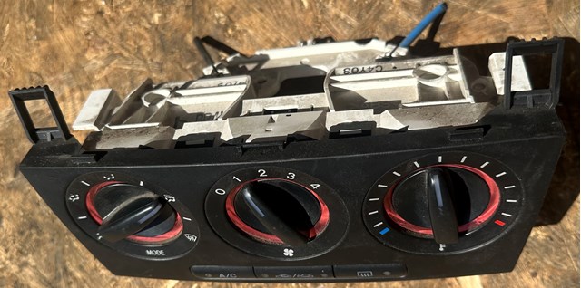 Блок управления печкой BP4K61190C MAZDA