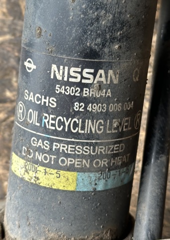 NISSAN E4302BR04A Амортизатор передний в наличии Ровно