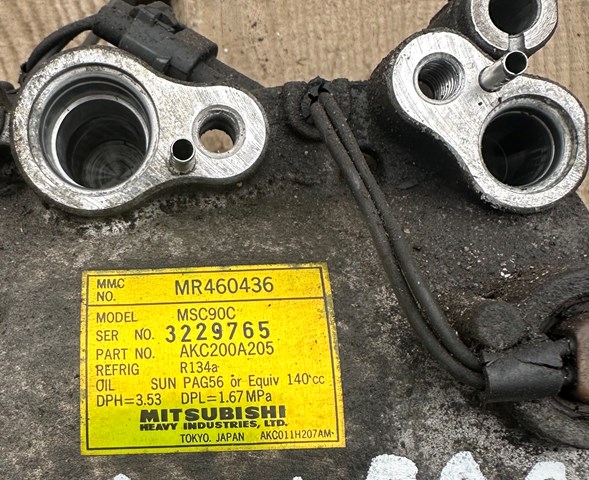 MR460436 MITSUBISHI Компрессор кондиционера купить в Винница