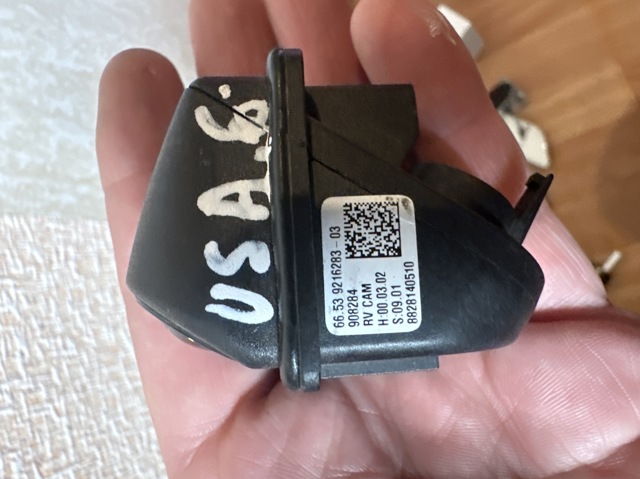 Камера заднего вида 9216283 BMW