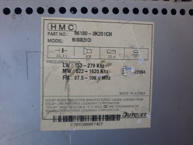HYUNDAI 961803K201CH Магнитола в наличии Хмельницкий