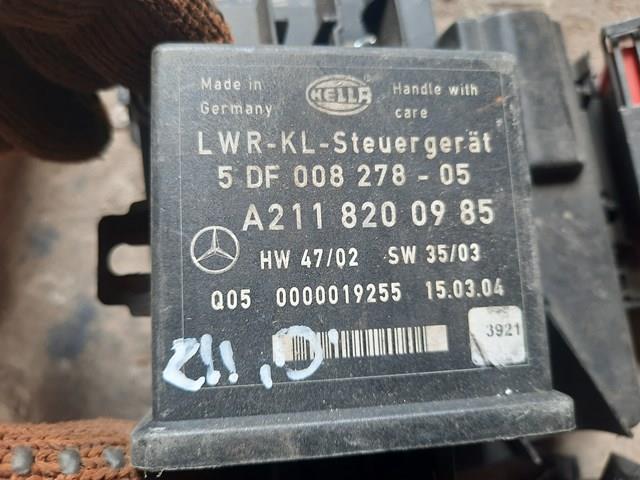 Модуль управления (ЭБУ) угла наклона фар A2118200985 MERCEDES