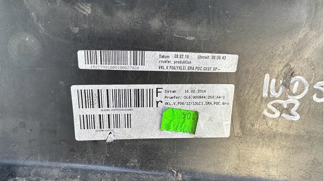 BMW 51117395703 Передний бампер в наличии Черкассы