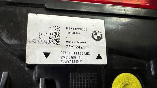 63217442287 BMW Фонарь задний левый внешний купить в Черкассы