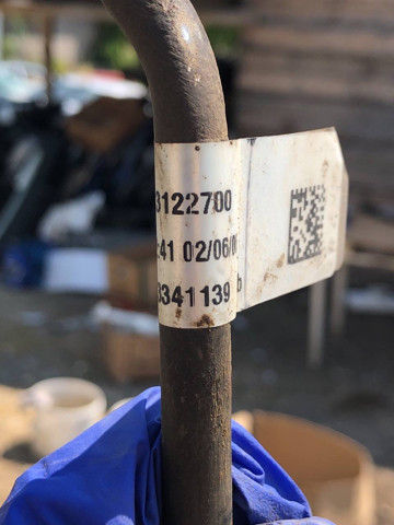 13122700 GM Шланг ГУР высокого давления от насоса до рейки (механизма) купить в Одесса