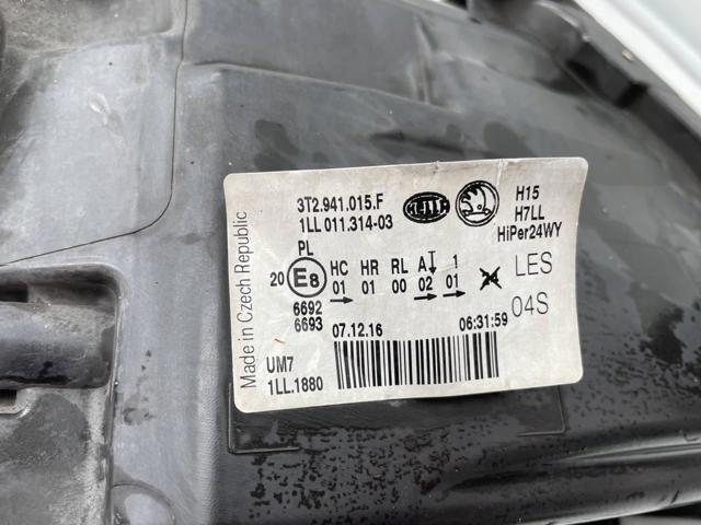 VAG 3T1941015F Левая фара в наличии Каменское