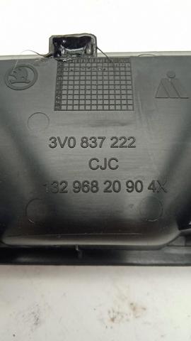 3V0837222 VAG Ручка двери передней внутренняя правая купить в Винница