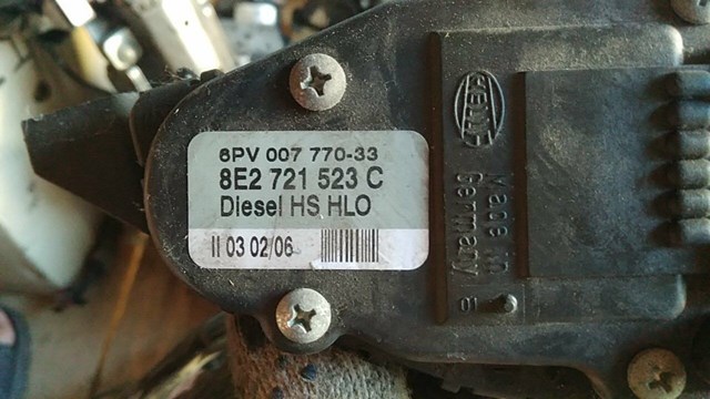 8E2721523C VAG Педаль газа купить в Одесса