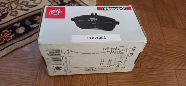 FDB1093 FERODO Колодки тормозные передние дисковые купить в Ровно