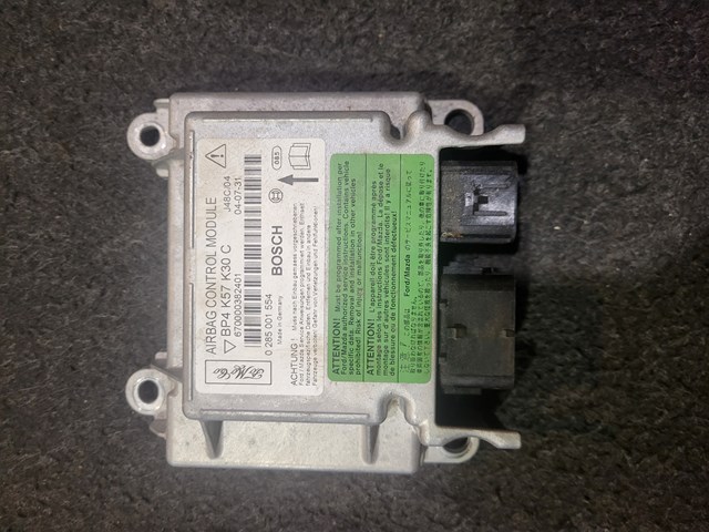 Модуль-процессор управления подушкой безопасности (ЭБУ AIRBAG) BP4K57K30C MAZDA