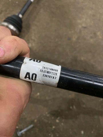 SUBARU 28321AN000 Полуось передняя в наличии Черновцы