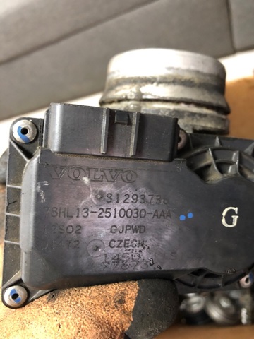 Блок дроссельной заслонки 31293736 VOLVO