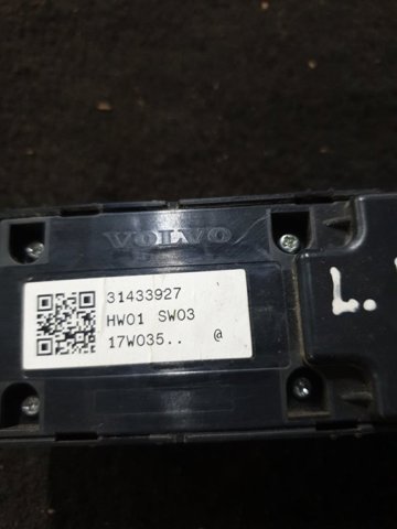 31433927 VOLVO Кнопочный блок управления стеклоподъемником передний левый купить в Украина