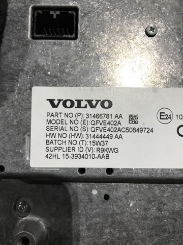 36010873 VOLVO Дисплей многофункциональный купить в Тернополь