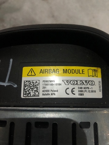 Подушка в руле 39825805 VOLVO