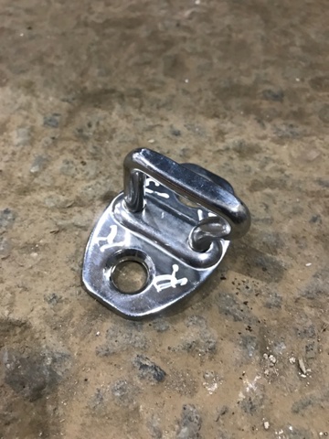Фиксатор/петля (зацеп) замка двери задней 3C0837767A PORSCHE