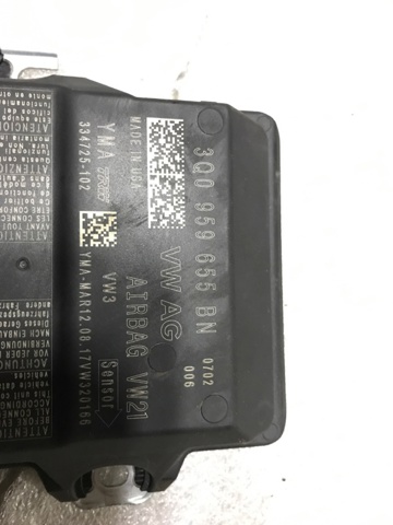 3Q0959655BN VAG Модуль-процессор управления подушкой безопасности (ЭБУ AIRBAG) купить в Ирпень