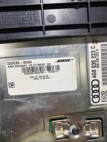 VAG 4G0035223C Усилитель звука аудиосистемы в наличии Черновцы