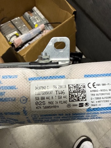 5G0880441 VAG Подушка безопасности (AIRBAG) спинки сиденья левого купить в Винница
