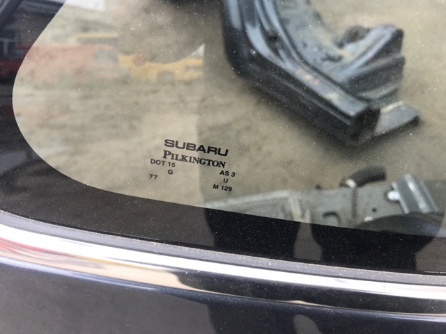 SUBARU 65209AL10A Стекло кузова (багажного отсека) правое в наличии Запорожье